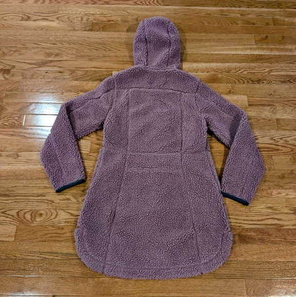 L.L. Bean Mountain Pile Purple Sherpa Jacket Small - Picture 10 of 16